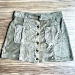 Altar’d State Suede Skirt